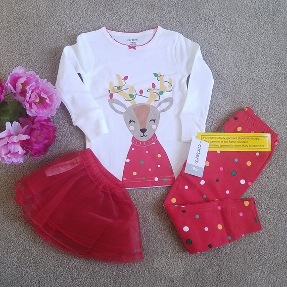 Carter's 3-piece Tutu PJs - Picture 2 of 5